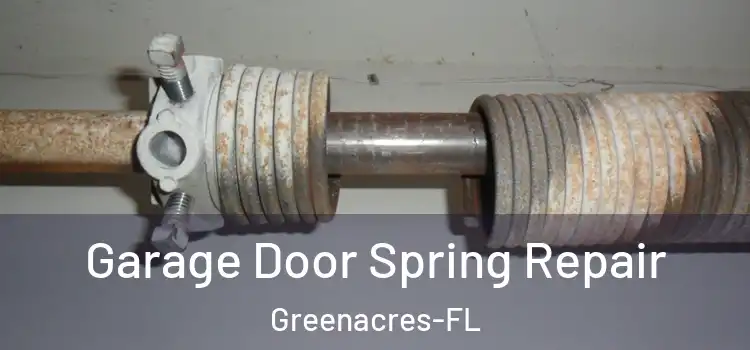 Garage Door Spring Repair Greenacres-FL