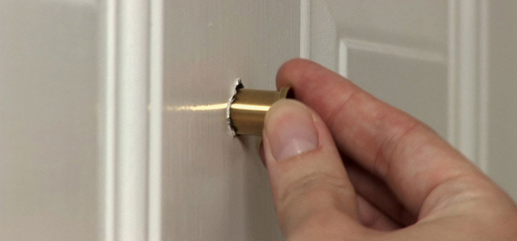 peephole door repair in Greenacres